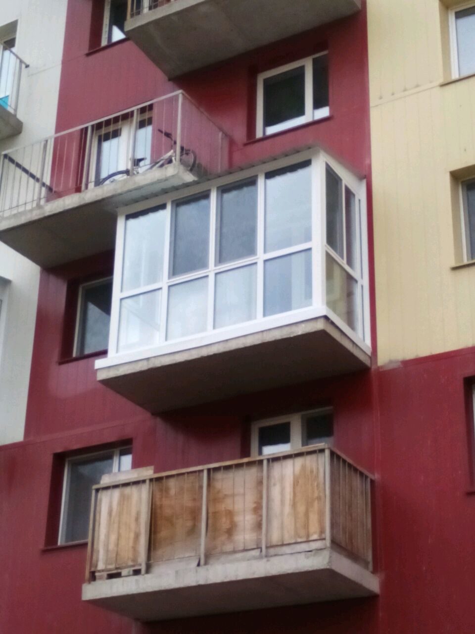Остекление балкона по ул. Артамонова, 4, 55000 руб.